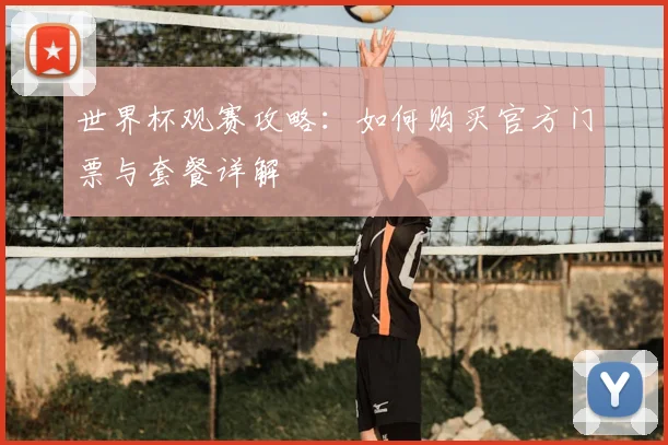 世界杯观赛攻略：如何购买官方门票与套餐详解